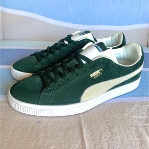 BRAND NEW – Unisex Puma Suede Classic Sneakers Forest Green - Size 9W / 7.5M